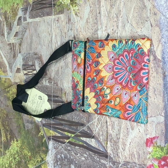 OLIVIA moss peacock parade collection Cross over bag - Picture 2 of 4